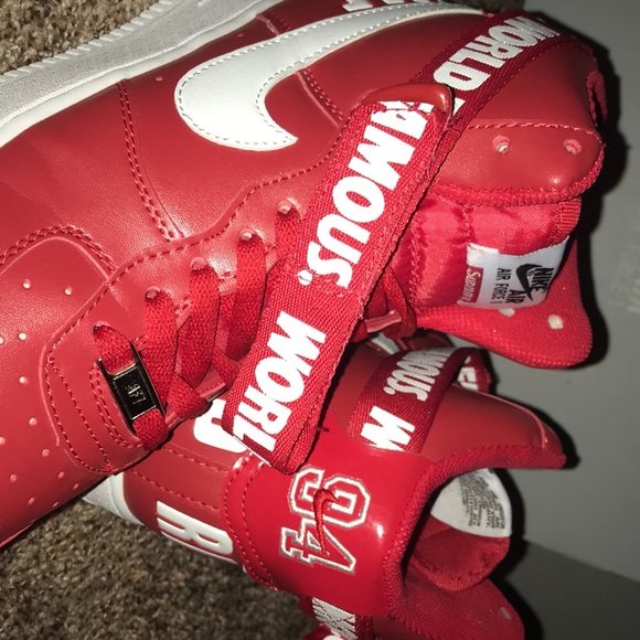 “SUPREME” Nike Air Force 1 world famous - Picture 3 of 5